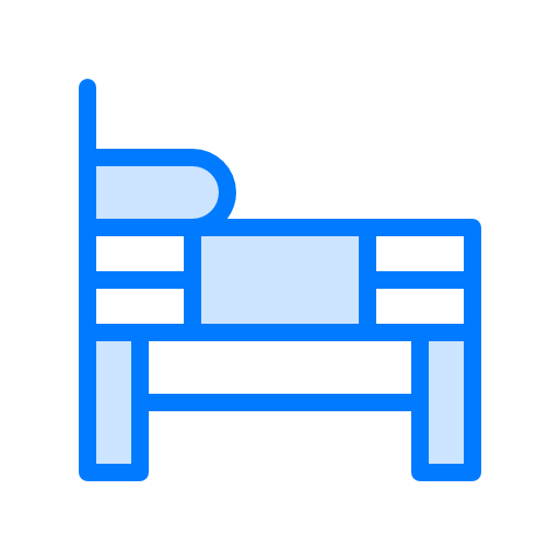 Spa bed icon