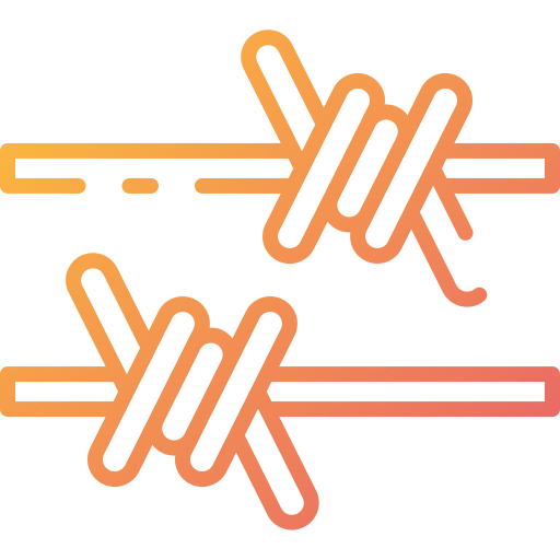 Barbed wire icon
