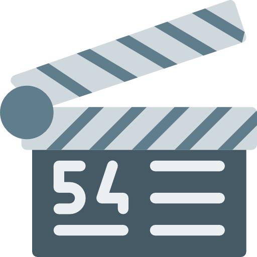 Clapperboard icon
