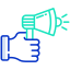 Digital marketing icon 64x64