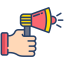 Digital marketing icon 64x64