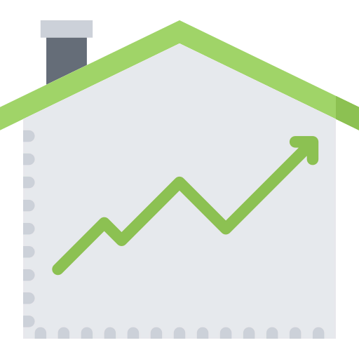 Line chart icon