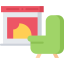 Fireplace icon 64x64