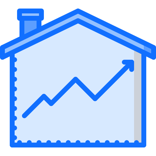 Line chart icon