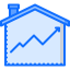 Line chart icon 64x64