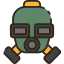 Gas mask icon 64x64