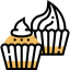Чашка торта иконка 64x64