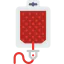 Blood transfusion icon 64x64