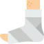 Plastered foot icon 64x64