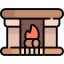 Fireplace icon 64x64