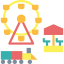 Ferris wheel icon 64x64
