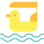 Pedal boat icon 64x64