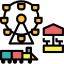 Ferris wheel icon 64x64