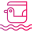 Pedal boat icon 64x64