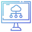 Cloud computing icon 64x64