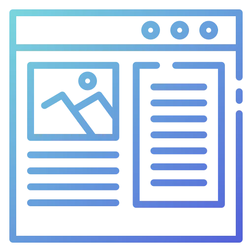 Web design icon