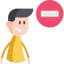 Remove user icon 64x64