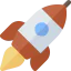 Rocket ship іконка 64x64