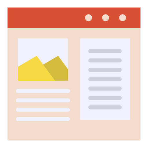 Web design icon