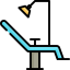 Dentist chair icon 64x64