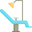 Dentist chair icon 64x64