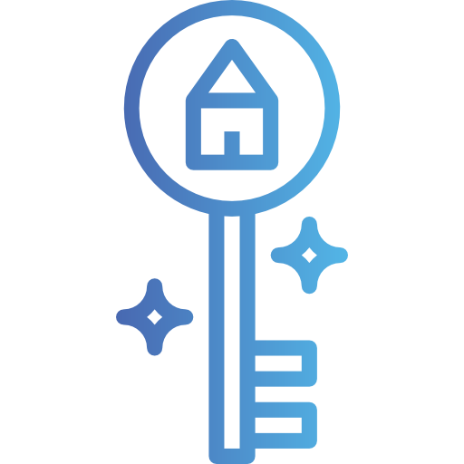 Door key icon