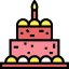 Birthday cake icon 64x64