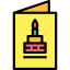 Birthday card icon 64x64