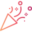 Confetti icon 64x64