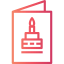 Birthday card icon 64x64