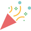 Confetti icon 64x64