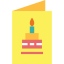 Birthday card icon 64x64