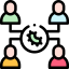 Virus transmission アイコン 64x64