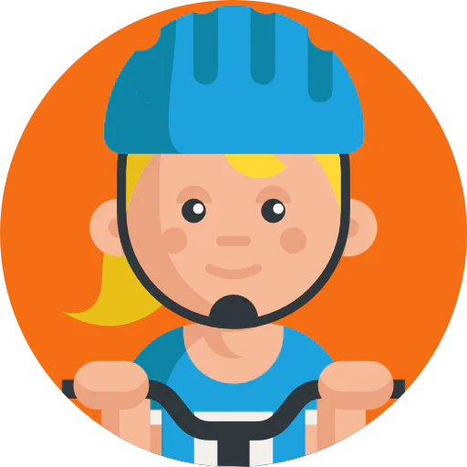 Cyclist icon