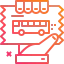 Bus ticket icon 64x64