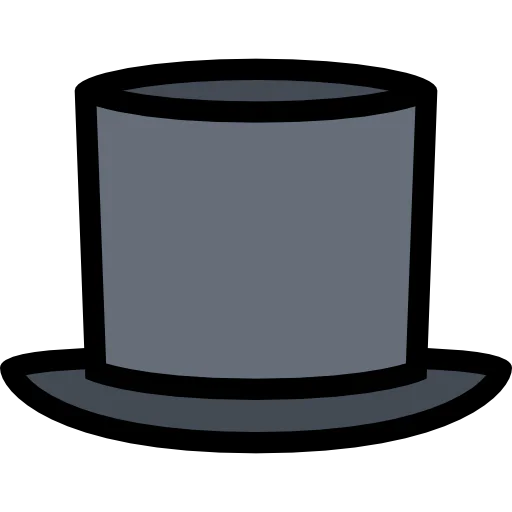 Top hat icon