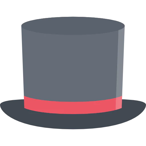 Top hat icon