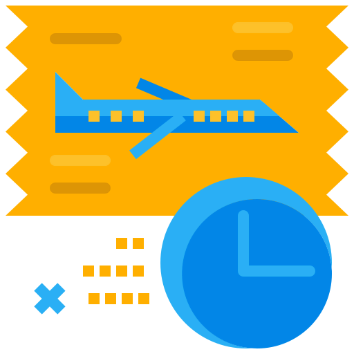 Flight time icon