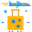 Travel baggage icon 64x64