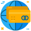 Credit card payment icon 64x64