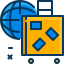 Travel baggage icon 64x64