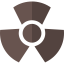 Nuclear energy icon 64x64