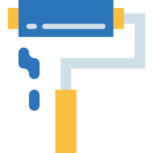 Paint roller icon