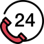 24 hours icon 64x64