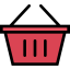Shopping basket icon 64x64