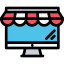 Online shop icon 64x64