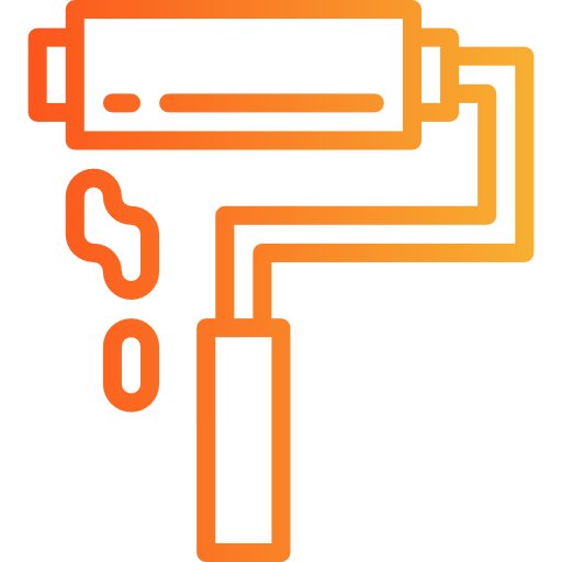 Paint roller icon