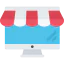 Online shop icon 64x64