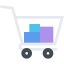 Shopping cart icon 64x64