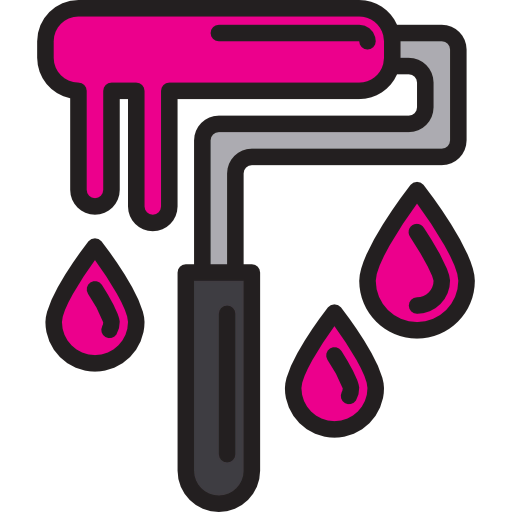 Paint roller icon